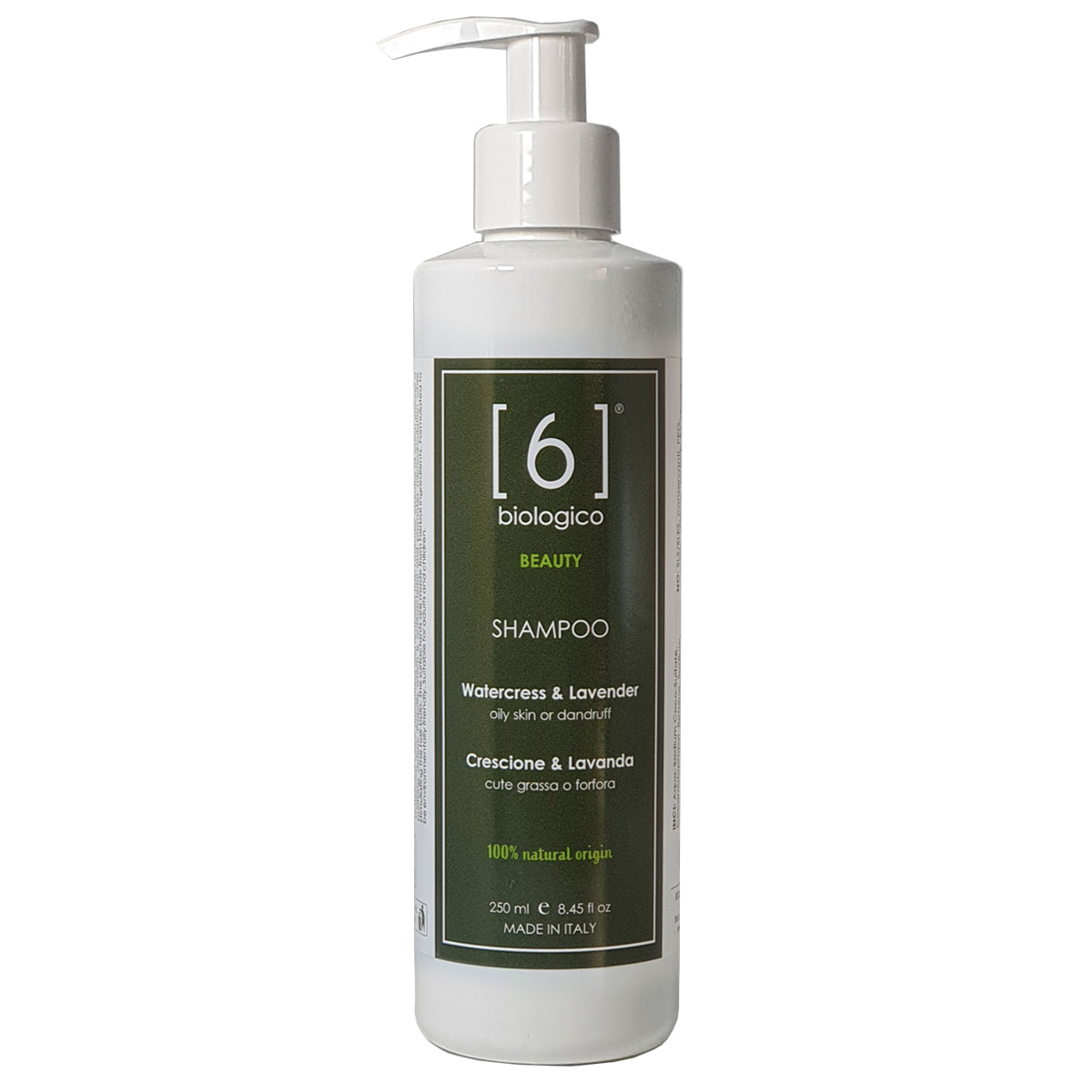 SHAMPOO Watercress & Lavender - oily skin or dandruff 