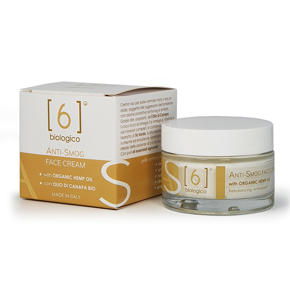 ANTISMOG FACE CREAM - rebalancing, antioxidant