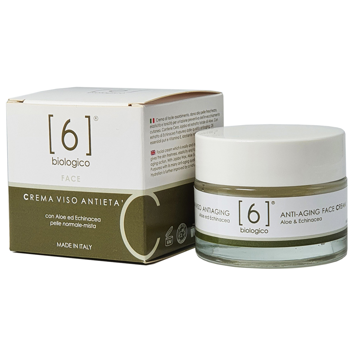 ANTI AGING FACE CREAM Aloe & Echinacea - normal-mixed skin