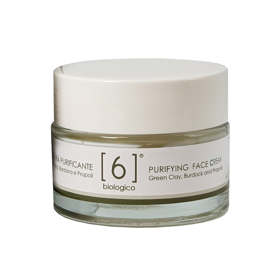 PURIFYING FACE CREAM with Rosemary & Propolis - Oily-impure skin