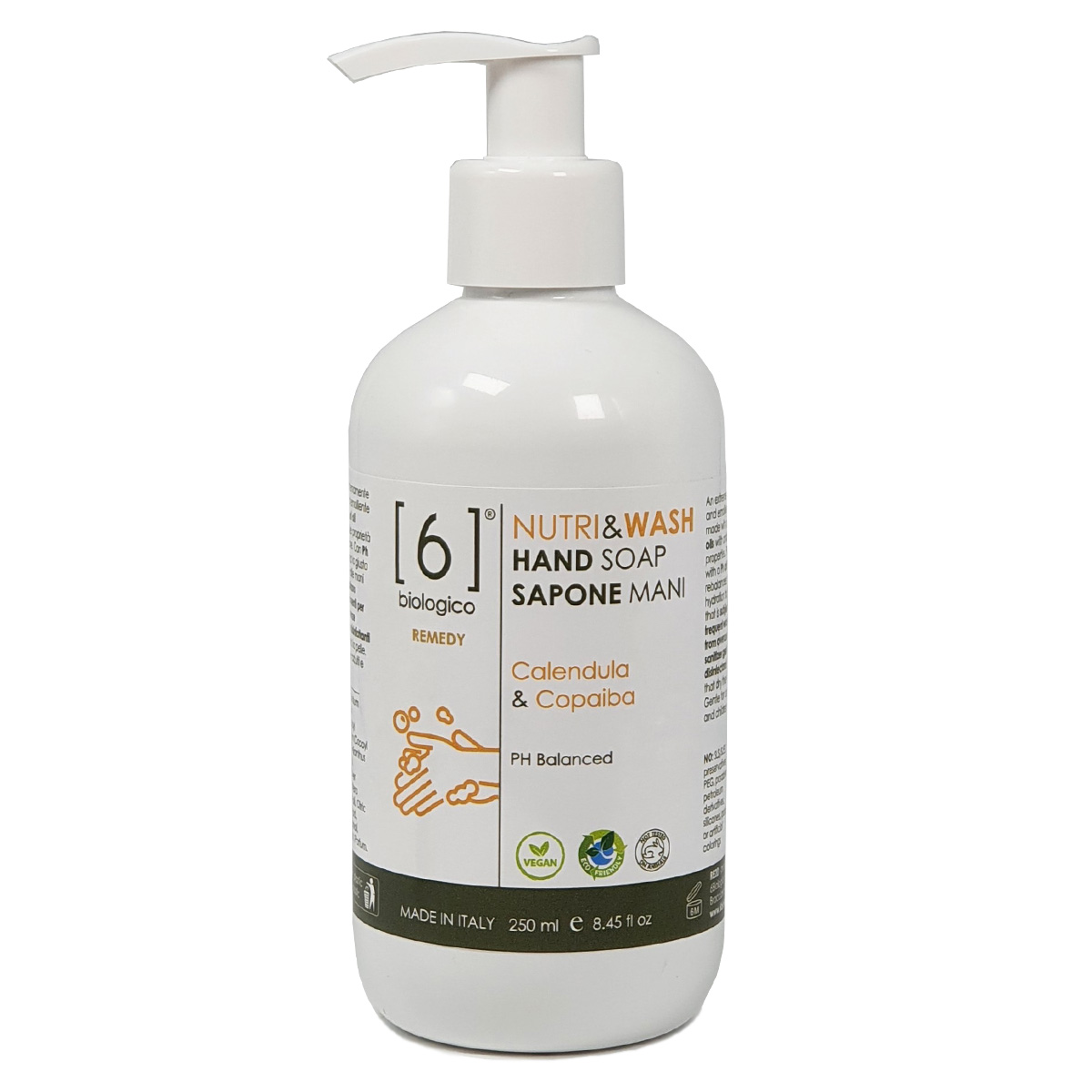 NOURISHING HAND SOAP Calendula & Copaiba - PH Balanced