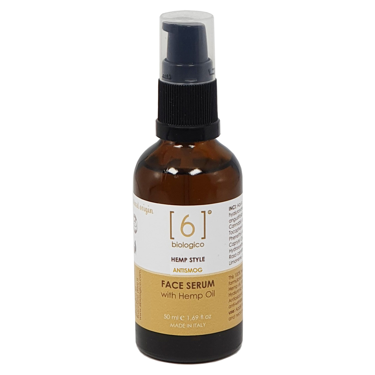 Antismog FACE SERUM with Hemp Oil